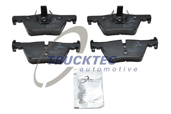 TRUCKTEC AUTOMOTIVE Комплект тормозных колодок, дисковый тормоз 08.34.155